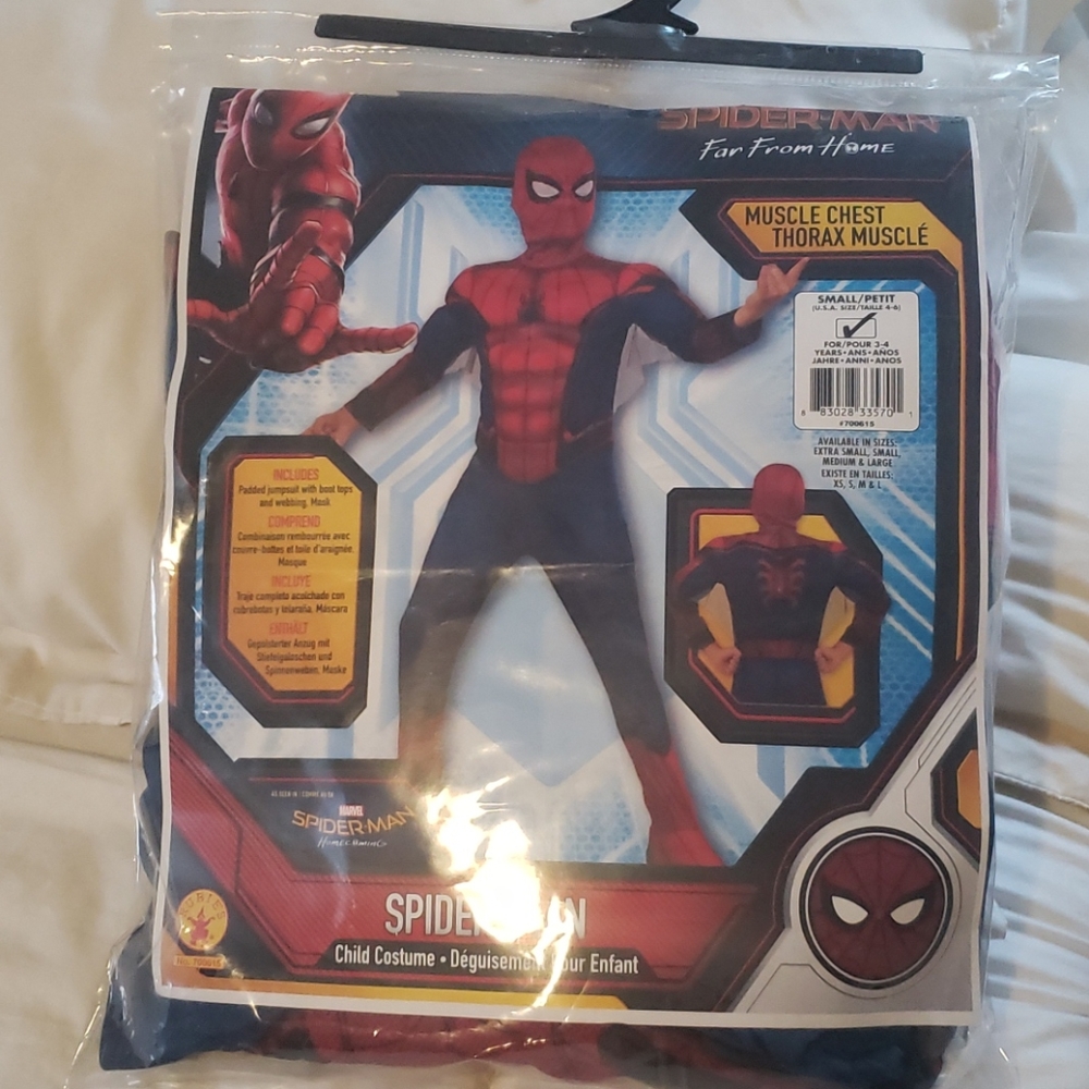 Kids spiderman costume